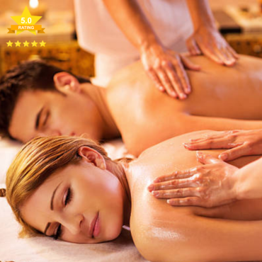 Couples Full Body Swedish Warm Oil Massage 60Min