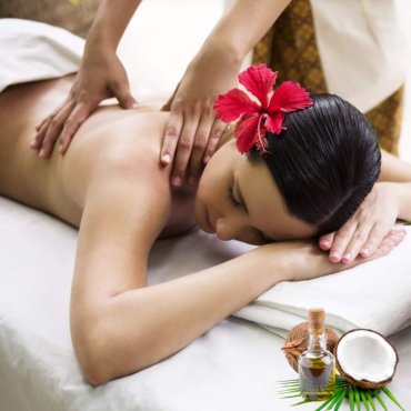 Full body Warm Coconut Oil & Indian Head Massage - 1 hour per person